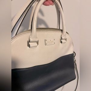 Kate Spade Navy and while Crossbody purse
